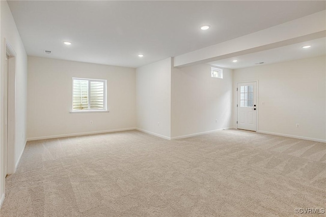7107 Braxton Ct, Ladysmith, VA 22546 - unfurnished room featuring light carpet and recessed lighting