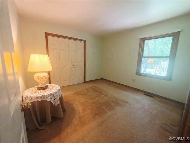 15805 Roland View Dr, Chesterfield, VA 23831 - living area featuring carpet floors and baseboards