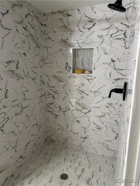 1883 Fairfax St, Petersburg, VA 23805 - full bathroom with a marble finish shower