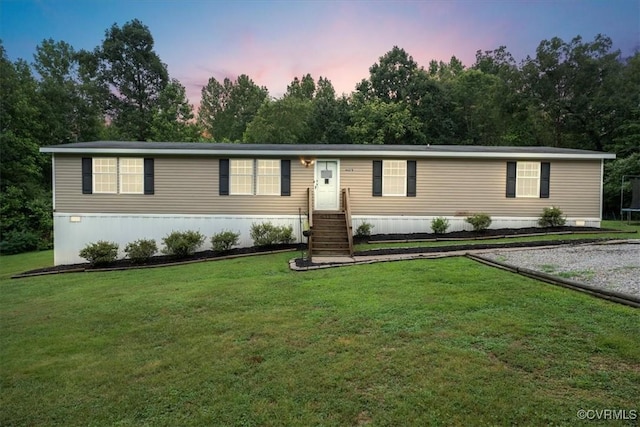 4627 Powhatan Lakes Rd Unit B, Powhatan, VA 23139 - manufactured / mobile home with a lawn