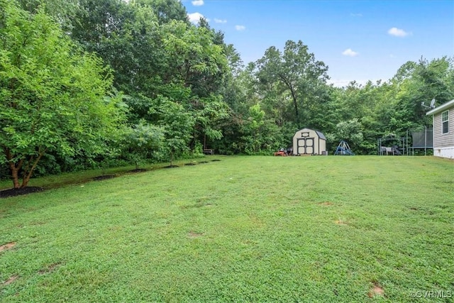 4627 Powhatan Lakes Rd Unit B, Powhatan, VA 23139 - view of grassy yard with a shed