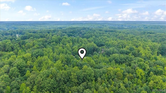 4627 Powhatan Lakes Rd Unit B, Powhatan, VA 23139 - drone / aerial view of a heavily wooded area