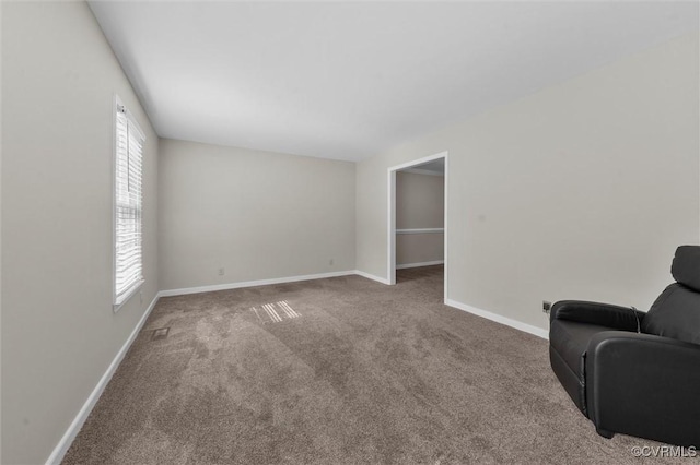 7906 Belmont Stakes Dr, Midlothian, VA 23112 - sitting room with carpet flooring and baseboards