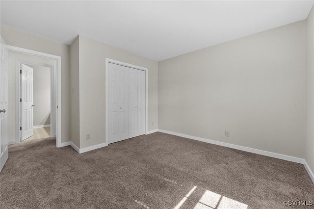 7906 Belmont Stakes Dr, Midlothian, VA 23112 - unfurnished bedroom featuring carpet and a closet