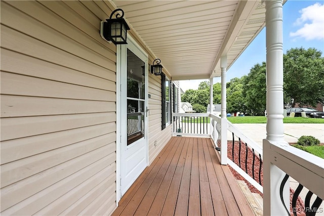 11918 Hazelnut Branch Ter, Midlothian, VA 23112 - view of wooden porch