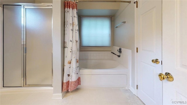 2024 Rockstone Pl, Henrico, VA 23238 - bathroom with a shower stall and a garden tub