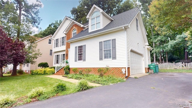 2024 Rockstone Pl, Henrico, VA 23238 - view of front of property with asphalt driveway and roof with shingles