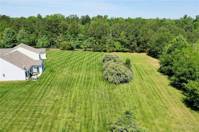 7413 Settlers Ridge Ct, Henrico, VA 23231 - view from above of property with a heavily wooded area