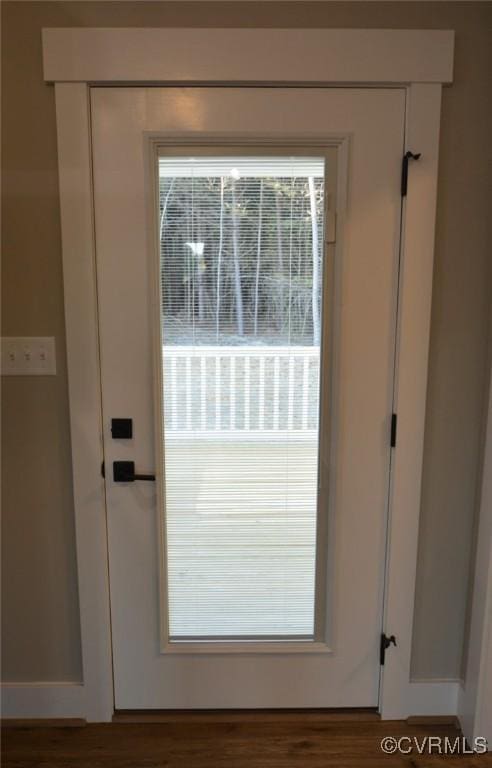 5104 Front Dr, North Dinwiddie, VA 23803 - view of doorway to outside