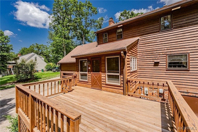 4320 Dunraven Rd, Chesterfield, VA 23236 - view of wooden terrace