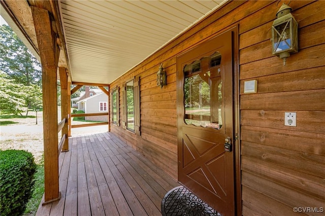 4320 Dunraven Rd, Chesterfield, VA 23236 - view of wooden porch