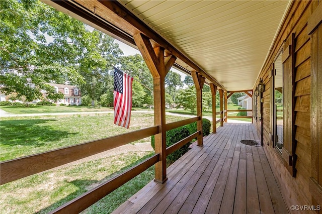 4320 Dunraven Rd, Chesterfield, VA 23236 - porch with a yard