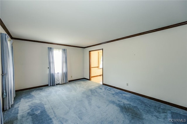 4320 Dunraven Rd, Chesterfield, VA 23236 - carpeted spare room with ornamental molding and baseboards