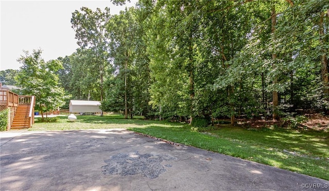 4320 Dunraven Rd, Chesterfield, VA 23236 - view of patio / terrace featuring stairs and a wooden deck