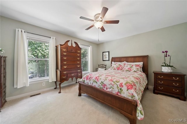 3000 Cove Ridge Rd, Midlothian, VA 23112 - bedroom featuring carpet and ceiling fan