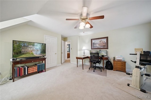 3000 Cove Ridge Rd, Midlothian, VA 23112 - carpeted office with a ceiling fan and baseboards