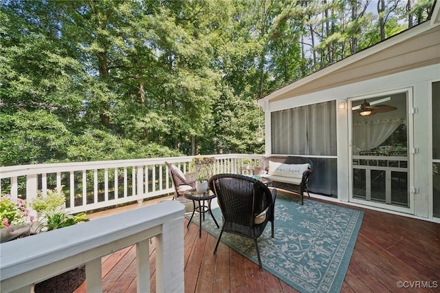 3000 Cove Ridge Rd, Midlothian, VA 23112 - view of deck
