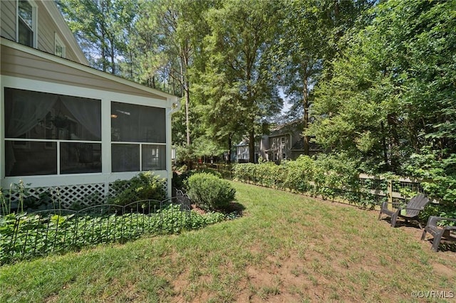 3000 Cove Ridge Rd, Midlothian, VA 23112 - view of green lawn with a sunroom