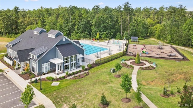 6001 Banyan Ln, Chesterfield, VA 23234 - view of subject property with a forest