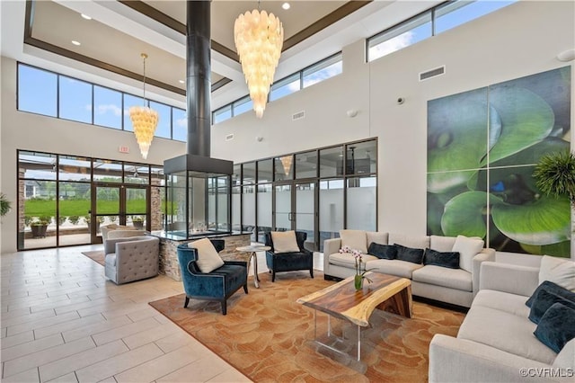 15800 Hallowell Rdg Unit 204, Moseley, VA 23120 - lobby featuring a towering ceiling