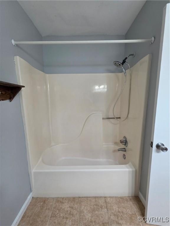 11220 Sunfield Dr, Midlothian, VA 23112 - full bathroom featuring  shower combination and tile patterned flooring