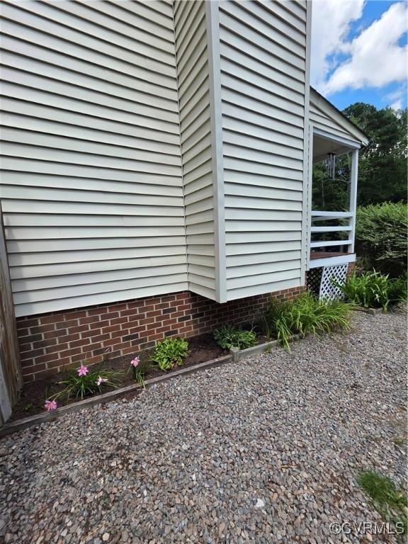 11220 Sunfield Dr, Midlothian, VA 23112 - view of side of home featuring a sunroom