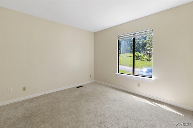 1453 Lockett Ridge Rd, Midlothian, VA 23114 - spare room featuring light carpet and baseboards