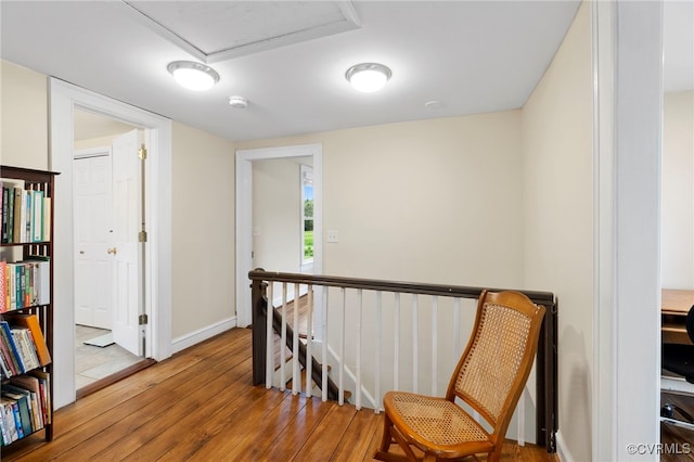 3167 Trenholm Rd, Powhatan, VA 23139 - corridor featuring an upstairs landing and hardwood / wood-style flooring