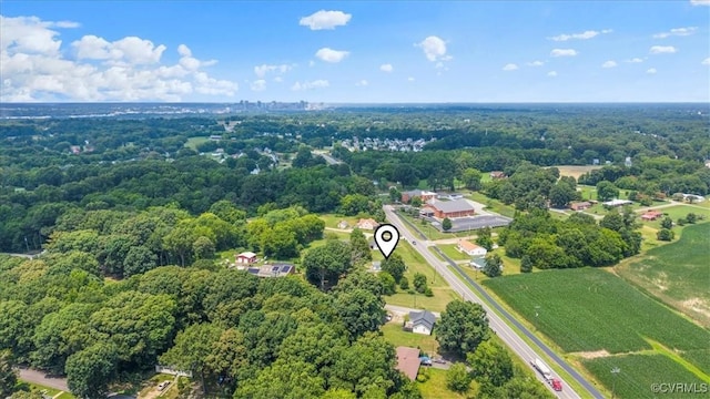 1415 New Market Rd 1411, Henrico, VA 23231 - aerial view of a heavily wooded area