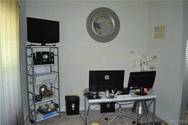 4331 Ganymede Dr, Chester, VA 23831 - office area featuring baseboards