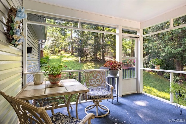 8811 S Boones Trail Rd, North Chesterfield, VA 23236 - sunroom / solarium with healthy amount of natural light