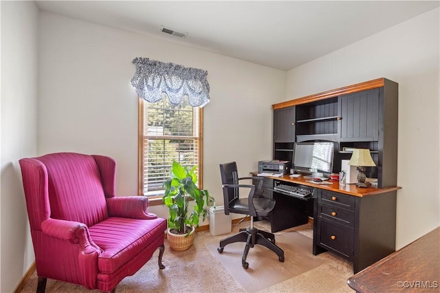 8811 S Boones Trail Rd, North Chesterfield, VA 23236 - office with light colored carpet and baseboards