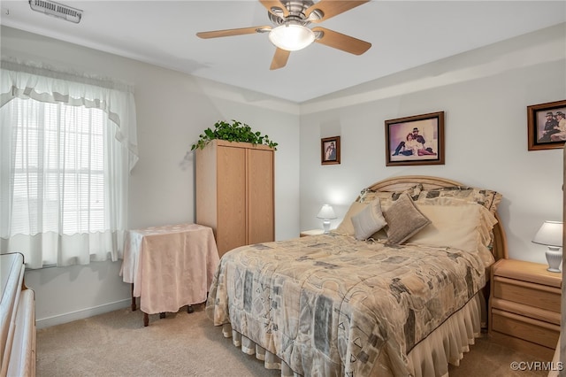 4055 Tanner Slip Cir, Chester, VA 23831 - bedroom featuring carpet flooring and ceiling fan