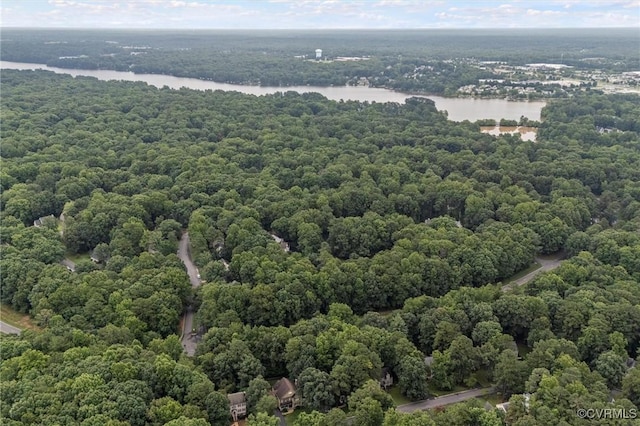 6003 Lansgate Rd, Midlothian, VA 23112 - drone / aerial view of a large body of water