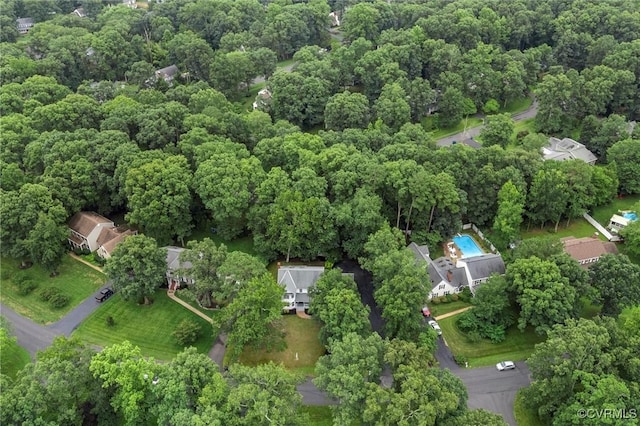 13219 Lauren Ln, Midlothian, VA 23114 - view of property location featuring a heavily wooded area