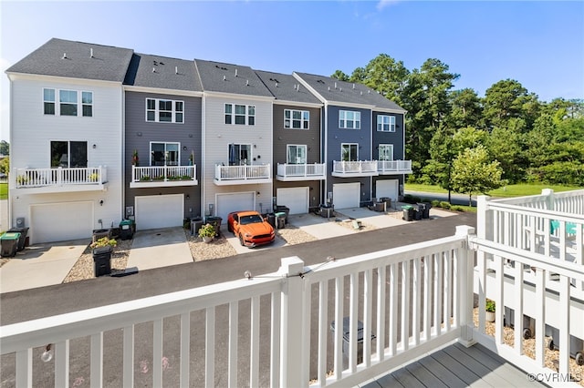 1665 Ewing Park Loop, Midlothian, VA 23113 - rear view of property with a residential view