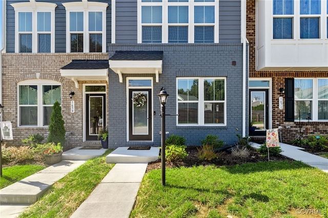 1665 Ewing Park Loop, Midlothian, VA 23113 - view of front facade featuring brick siding