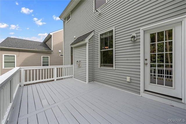 18007 Twin Falls Ln, Moseley, VA 23120 - view of wooden terrace