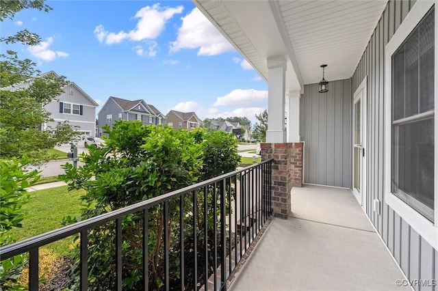 18007 Twin Falls Ln, Moseley, VA 23120 - balcony with a residential view
