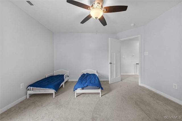 18007 Twin Falls Ln, Moseley, VA 23120 - unfurnished bedroom featuring carpet and a ceiling fan