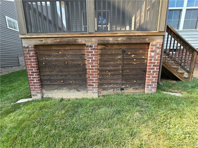 16813 Laurel Park Dr, Moseley, VA 23120 - exterior view of brick siding and stairs