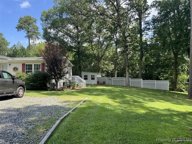 102 Mechams Cove Rd, Topping, VA 23169 - view of yard