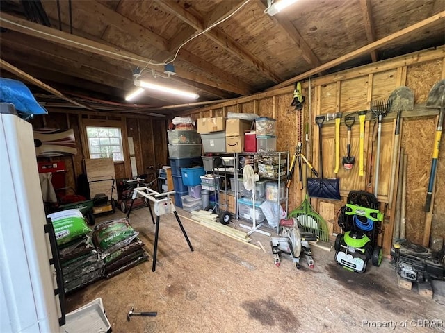 102 Mechams Cove Rd, Topping, VA 23169 - storage featuring a garage