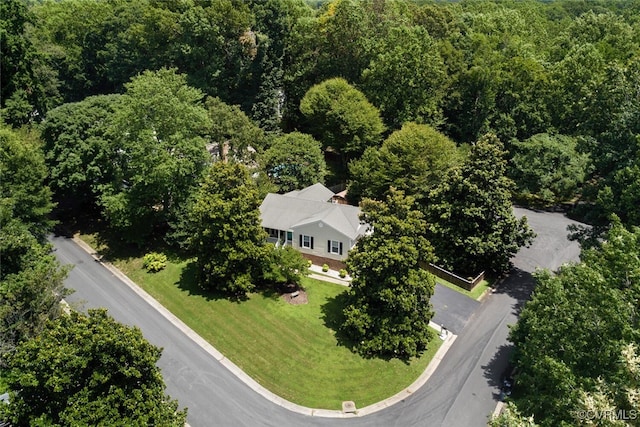 7117 Deer Thicket Dr, Midlothian, VA 23112 - view of property location featuring a heavily wooded area