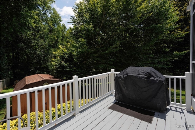 7117 Deer Thicket Dr, Midlothian, VA 23112 - deck featuring area for grilling