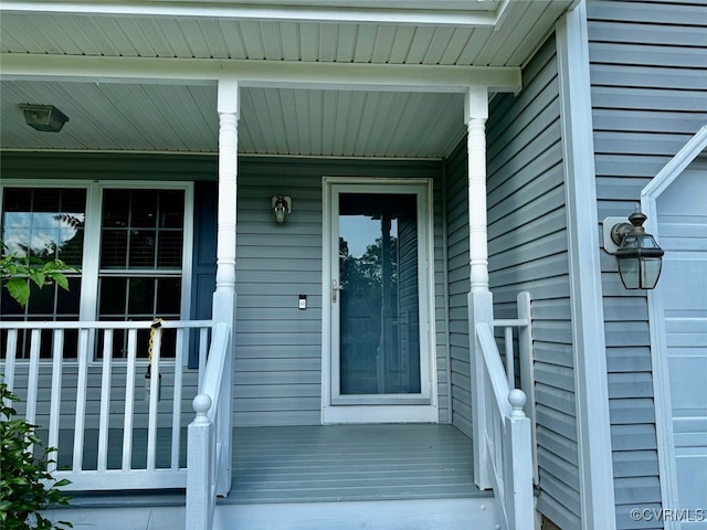 9903 Bethwood Dr, Fredericksburg, VA 22407 - property entrance featuring covered porch