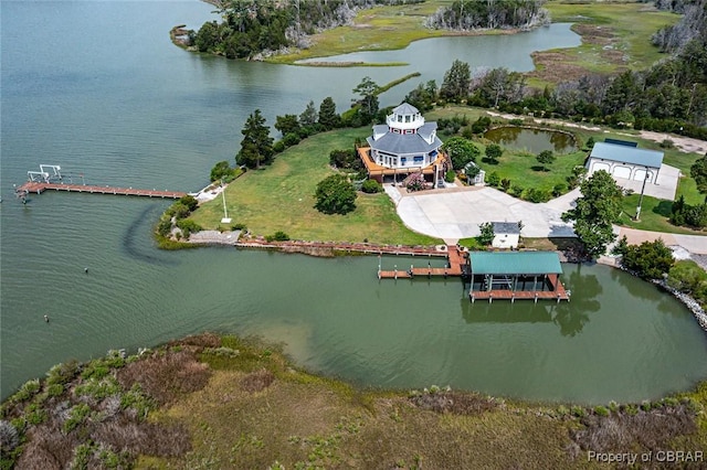 744 Possum Point Rd, Port Haywood, VA 23109 - bird's eye view of a nearby body of water