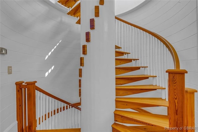 744 Possum Point Rd, Port Haywood, VA 23109 - view of stairway