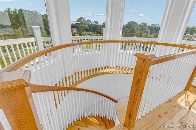 744 Possum Point Rd, Port Haywood, VA 23109 - view of stairway