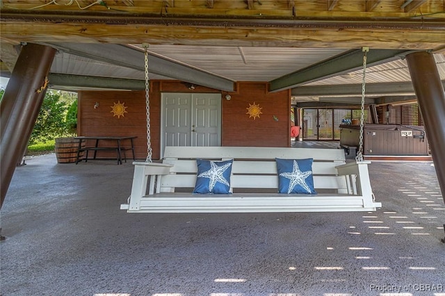 744 Possum Point Rd, Port Haywood, VA 23109 - view of patio / terrace